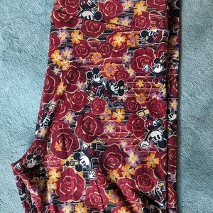 LuLaRoe TC2 Mickey & Minnie Mouse Leggings